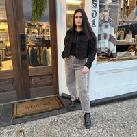 The Back Alley Crop — Faux Wool Jacket