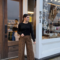 Midnight Knit Button Down Sweater