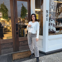 Snowfall Knit Button Down Sweater