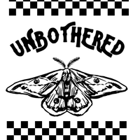 Unbothered Moth Checkered Graphic