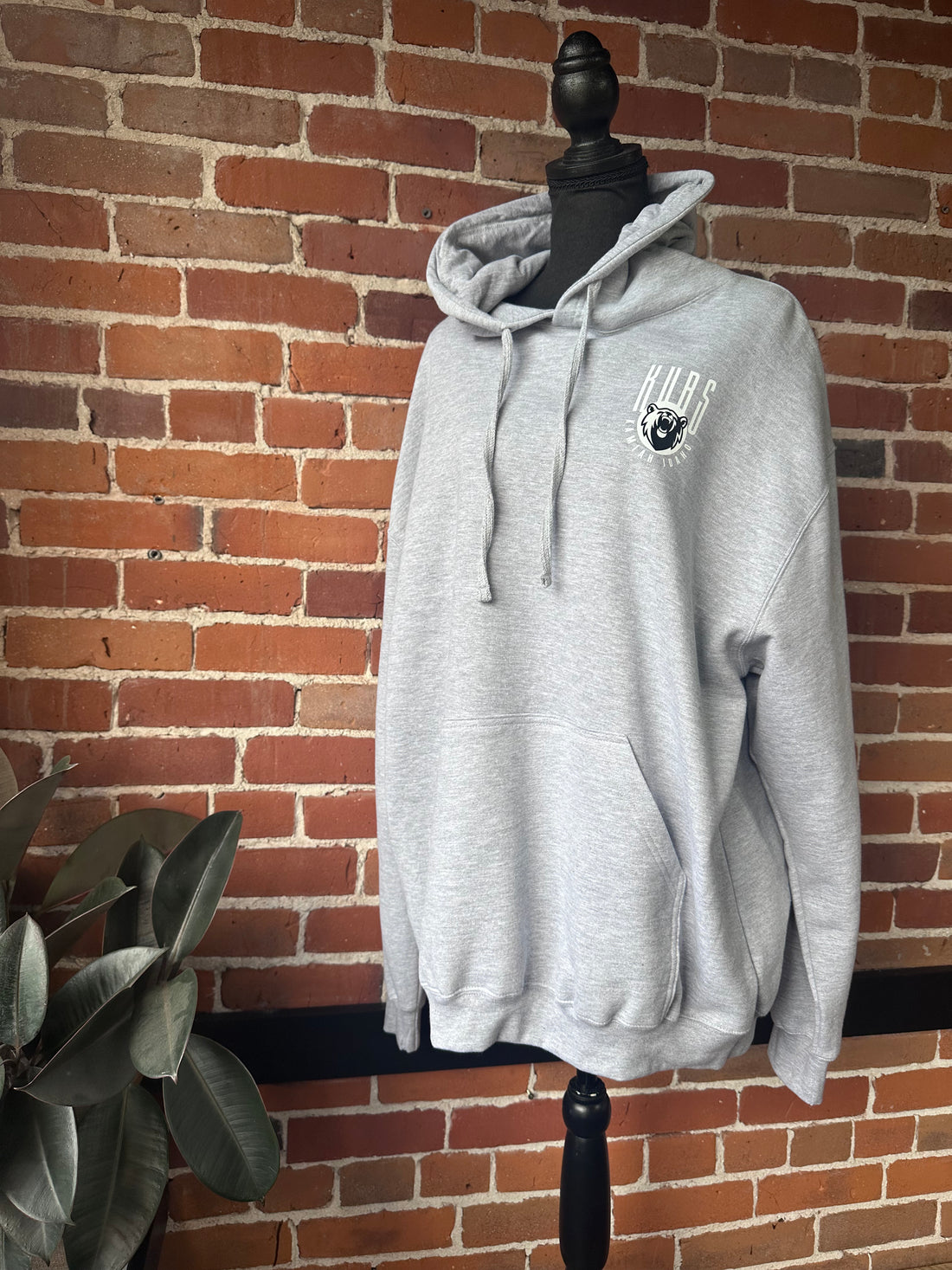 Kubs Grey Hooded Sweatshirt