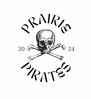 Prairie Pirates 2024 Skull Graphic