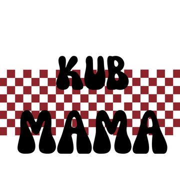 Kub Mama Checkered Graphic Custom Family Kamiah Idaho Kub Graphic